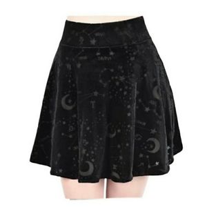 Velvet Killstar Cordelia Skater Skirt